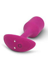 b-Vibe - Vibrating Snug Plug - Weighted Butt Plug - Medium - Pink - Stag Shop