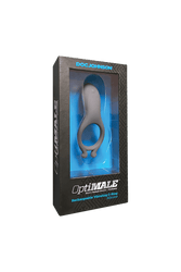 Doc Johnson - Optimale - Rechargeable Vibrating C-Ring - Slate - Stag Shop