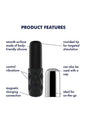 Satisfyer - Sparkling Darling Mini Vibrator - Black - Stag Shop