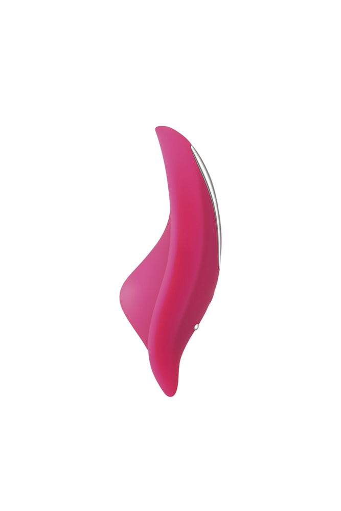 Adam & Eve - Eve's Rechargeable Vibrating Panty & Remote - Pink - Stag Shop