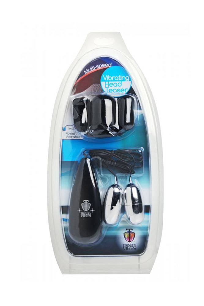 XR Brands - Trinity Vibes - Vibrating Penis Head Teaser Vibrator - Stag Shop