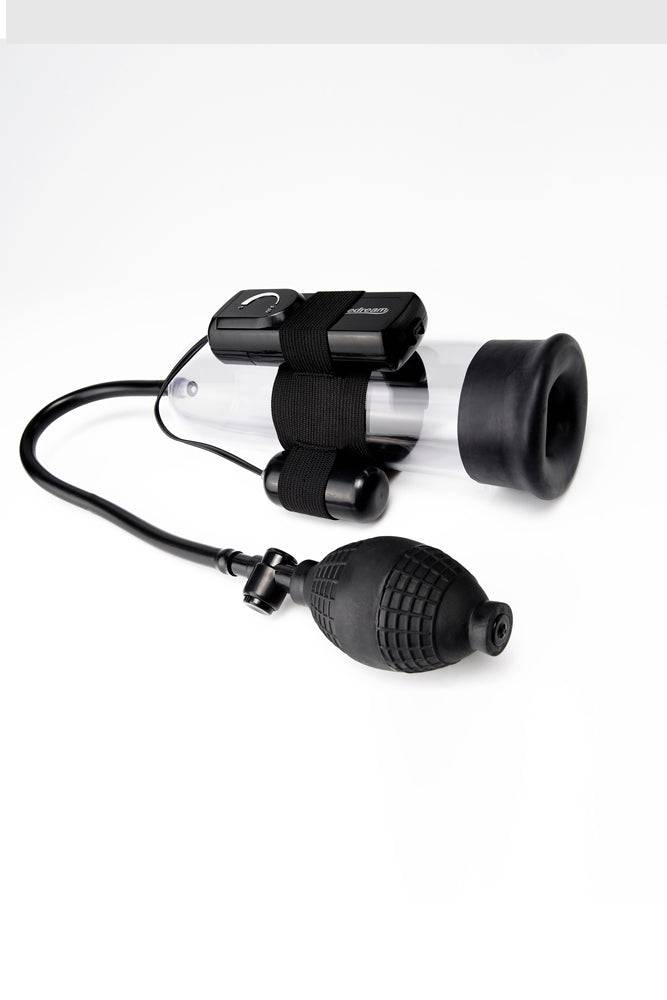 Pipedream - Pump Worx - Beginner's Vibrating Penis Pump - Black - Stag Shop