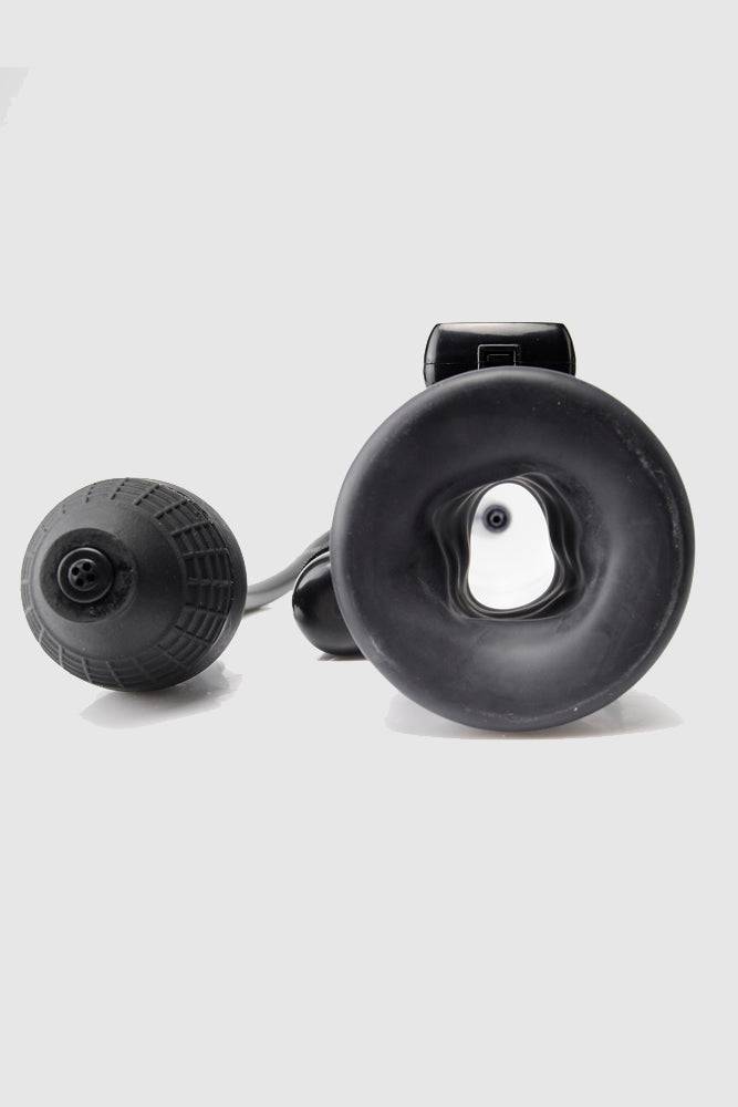 Pipedream - Pump Worx - Beginner's Vibrating Penis Pump - Black - Stag Shop