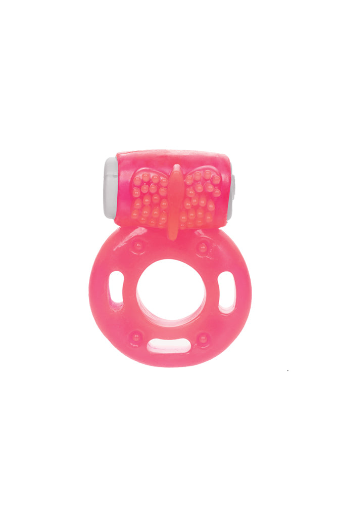 Cal Exotics - Foil Pack - Vibrating Cock Ring - Assorted Colours - Stag Shop