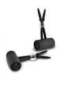 Pipedream - Fetish Fantasy Limited Edition - Vibrating Silicone Nipple Lassos - Black - Stag Shop