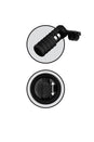 Pipedream - Fetish Fantasy Limited Edition - Vibrating Silicone Nipple Lassos - Black - Stag Shop