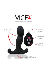 Aneros - Vice 2 Remote Control Prostate Massager - Black - Stag Shop