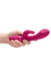 Shots Toys - VIVE - Cato - Pulse G-spot Rabbit Vibrator - Pink - Stag Shop