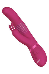 Shots Toys - VIVE - Izara - Rotating Beading Rabbit Vibrator - Pink - Stag Shop