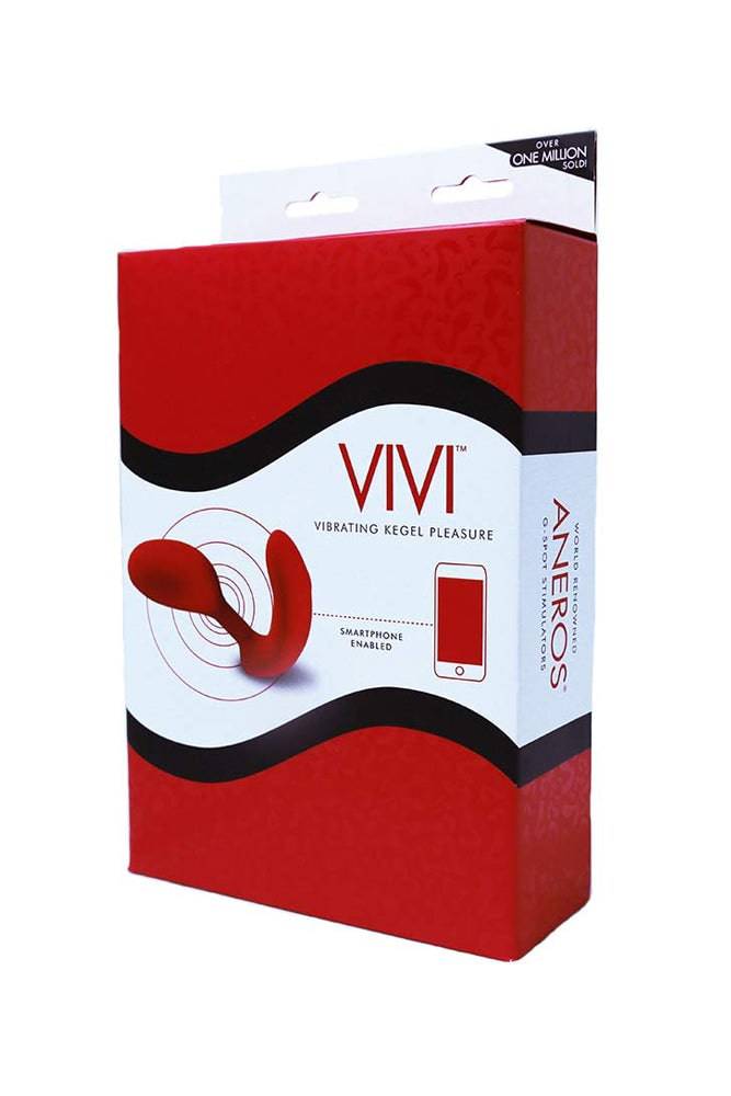 Aneros - Vivi App Controlled Dual Vibrator - Red - Stag Shop