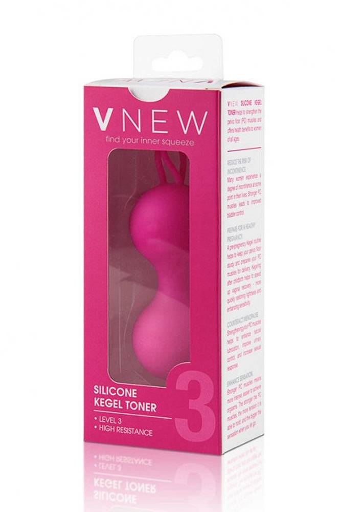 Electric Eel - Vnew - Weighted Kegel Toner - 90g - Pink - Stag Shop