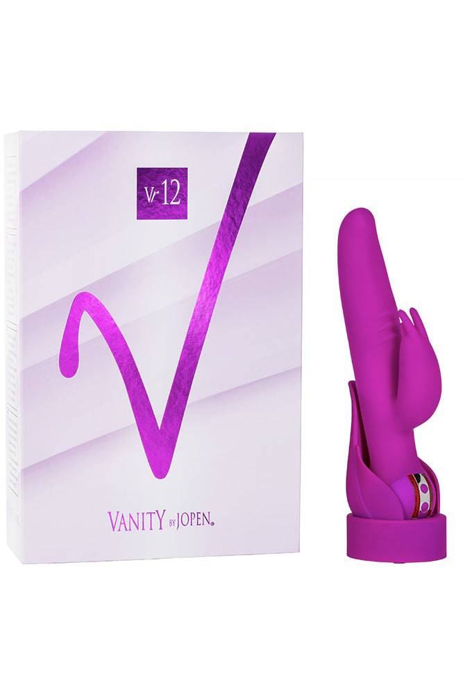Jopen - Vanity - Vr12 Dual Rabbit Vibrator - Purple - Stag Shop