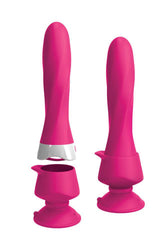 Pipedream - 3Some - Wall Banger Deluxe Vibrator - Hot Pink - Stag Shop