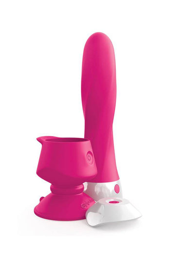 Pipedream - 3Some - Wall Banger Deluxe Vibrator - Hot Pink - Stag Shop