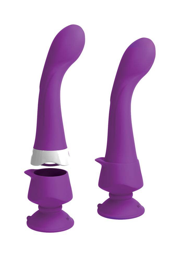 Pipedream - 3Some - Wall Banger G Vibrator - Purple - Stag Shop
