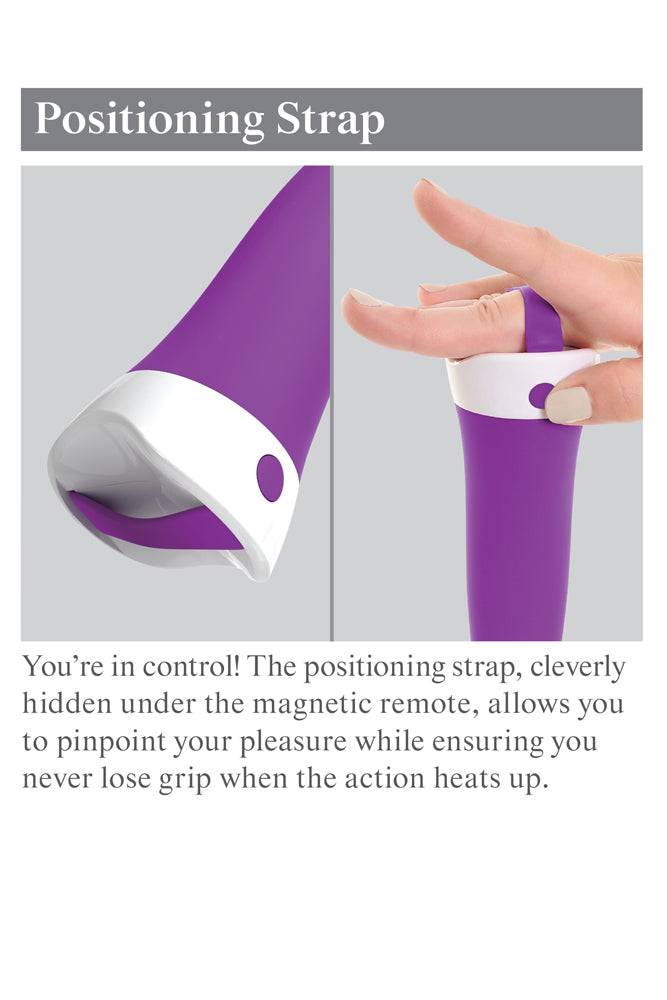 Pipedream - 3Some - Wall Banger G Vibrator - Purple - Stag Shop