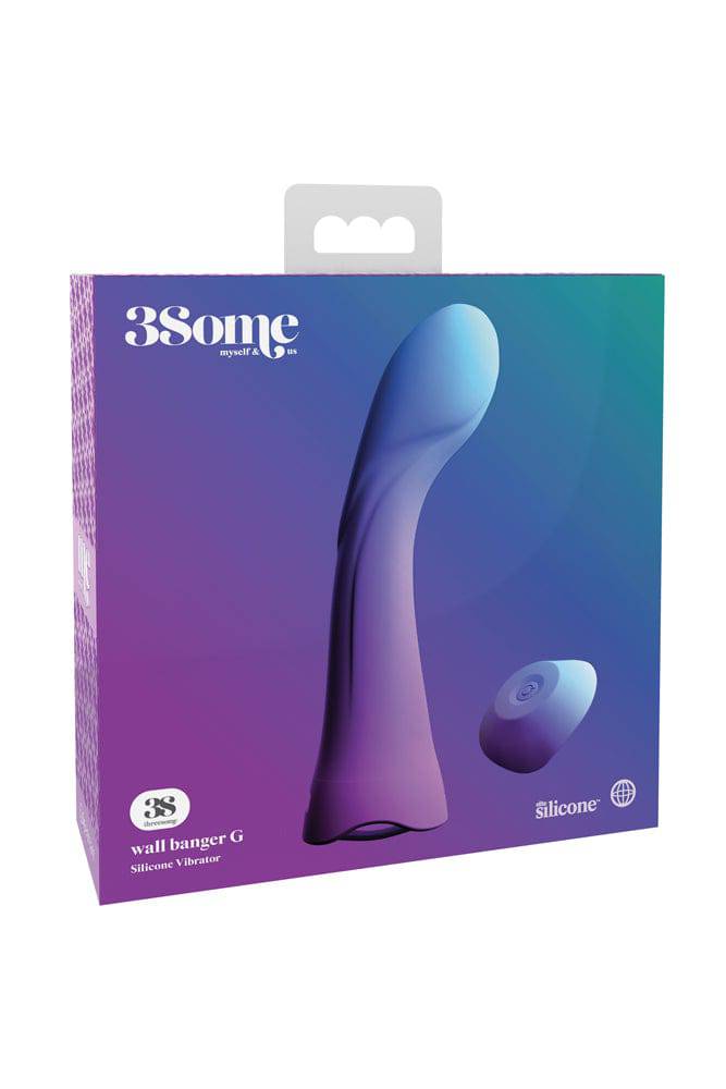 Pipedream - 3Some - Wall Banger G Vibrator - Purple - Stag Shop