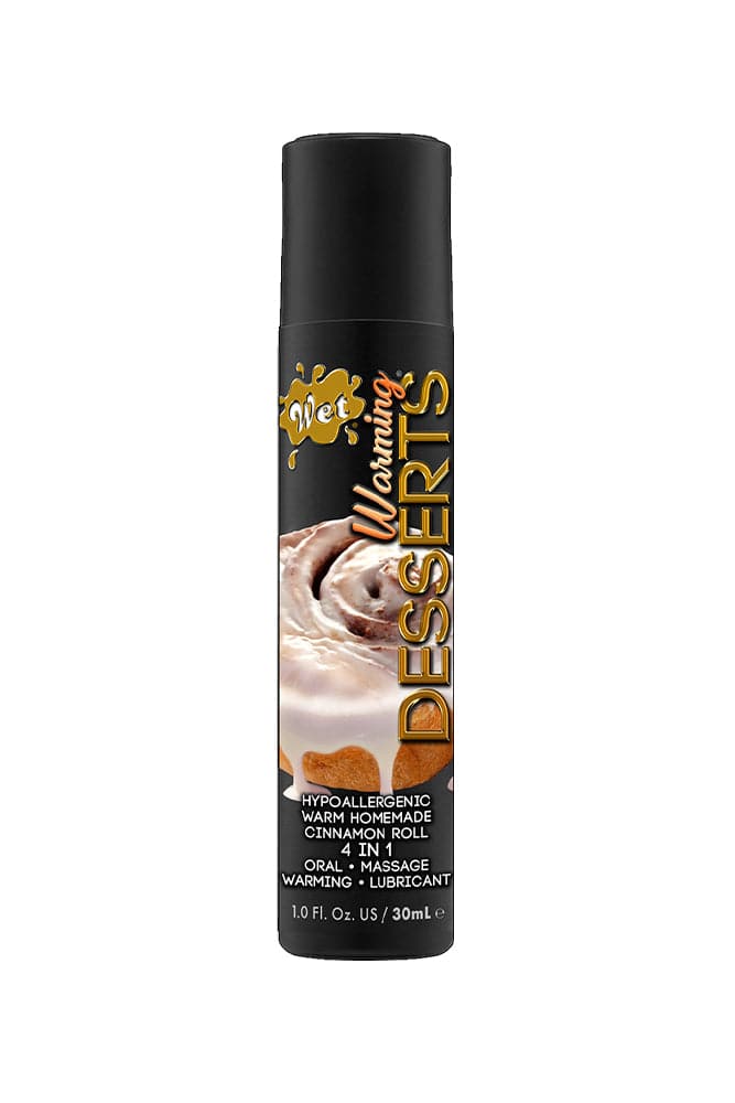 Wet - Warming Desserts Flavoured Lubricant - Cinnamon Bun - 1oz - Stag Shop