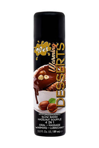 Thumbnail for Wet - Warming Desserts Flavoured Lubricant - Hazelnut Souffle - 3oz - Stag Shop