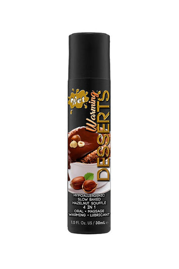 Wet - Warming Desserts Flavoured Lubricant - Hazelnut Souffle - 1oz - Stag Shop