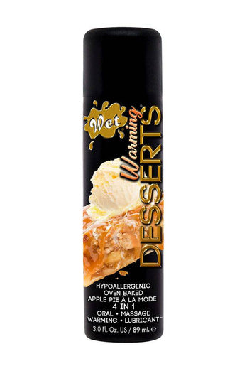 Wet - Warming Desserts Flavoured Lubricant - Pie A La Mode - 3oz - Stag Shop