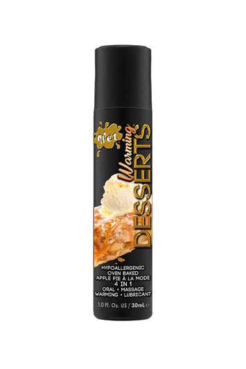 Wet - Warming Desserts Flavoured Lubricant - Pie A La Mode - 1oz - Stag Shop