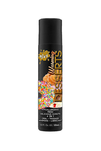 Wet - Warming Desserts Flavoured Lubricant - Fresh Donuts - 1oz - Stag Shop
