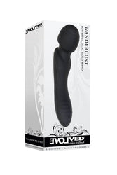 Evolved - Wanderlust Dual Ended Wand - Black - Stag Shop