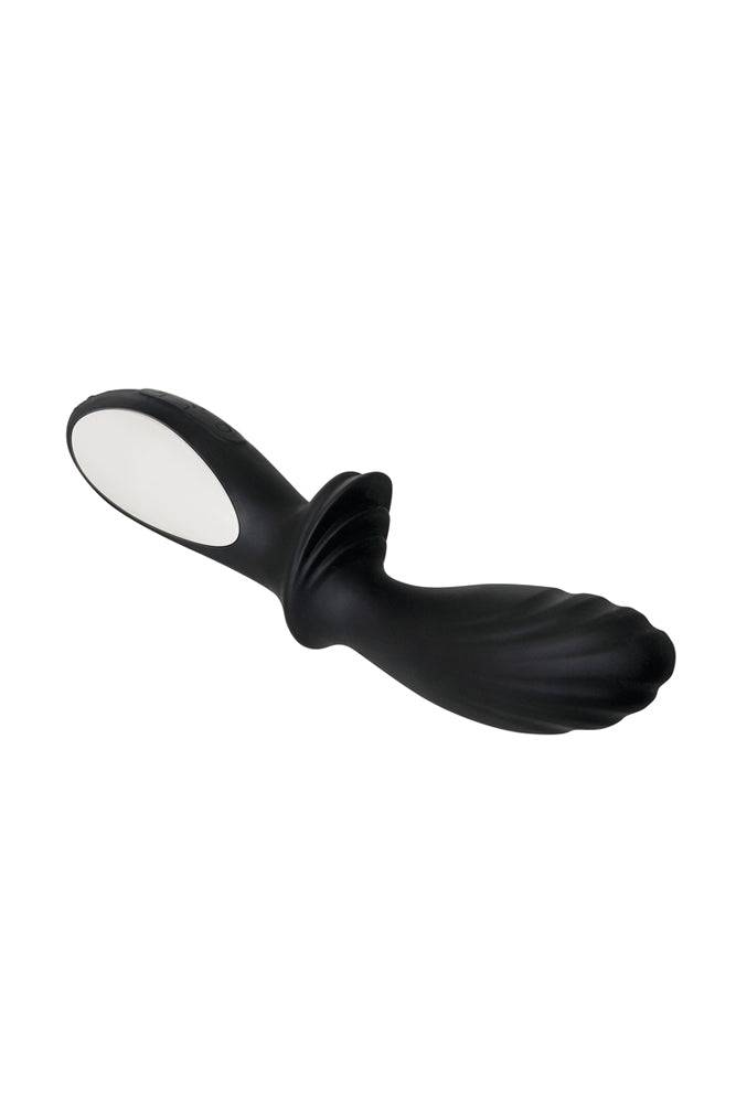 Adam & Eve - The Silicone Warming Prostate Massager - Black - Stag Shop