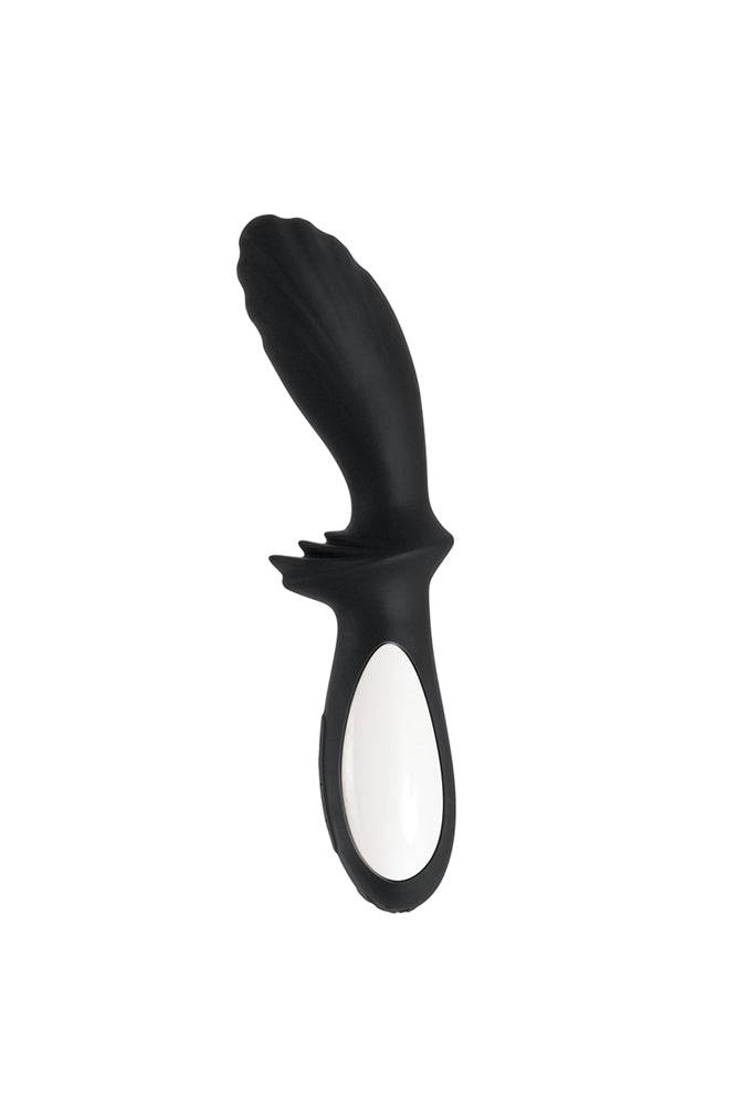 Adam & Eve - The Silicone Warming Prostate Massager - Black - Stag Shop