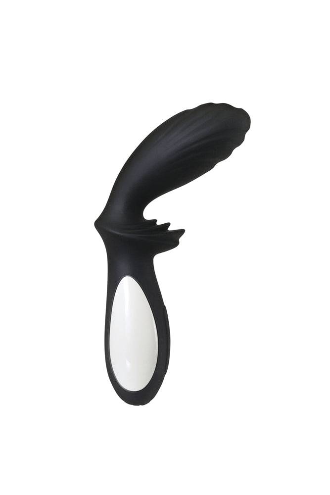 Adam & Eve - The Silicone Warming Prostate Massager - Black - Stag Shop