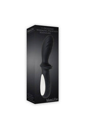 Adam & Eve - The Silicone Warming Prostate Massager - Black - Stag Shop