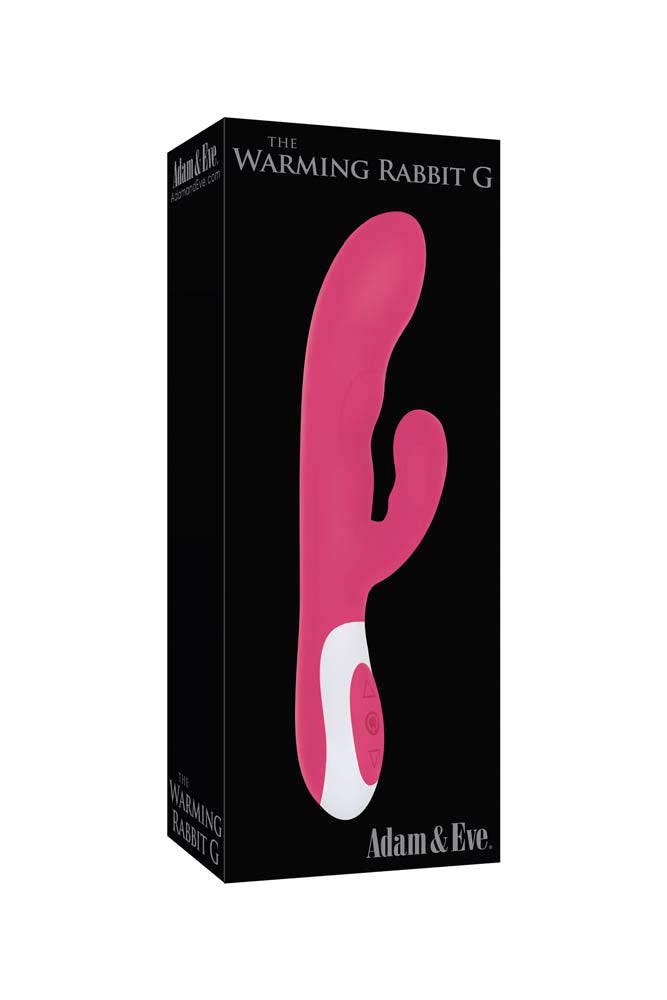 Adam & Eve - The Warming Rabbit G Vibrator - Pink - Stag Shop