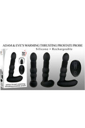 Adam & Eve - Warming Thrusting Prostate Probe & Remote - Black - Stag Shop