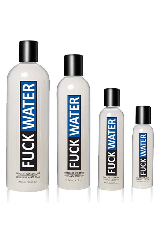 FuckWater - Water Based Lube - Varying Sizes - Stag Shop