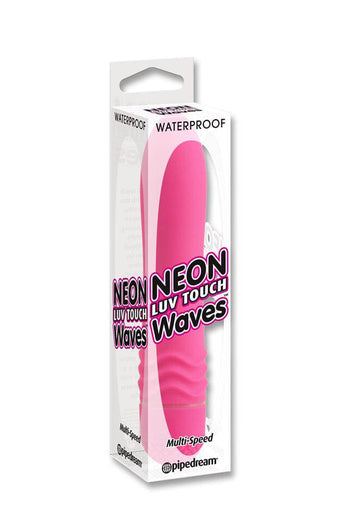 Pipedream - Neon - Waves Multi-Speed Vibrator - Pink - Stag Shop