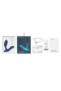 Thumbnail for We-Vibe - Vector Prostate Massager - Slate - Stag Shop