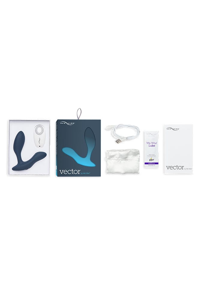 We-Vibe - Vector Prostate Massager - Slate - Stag Shop