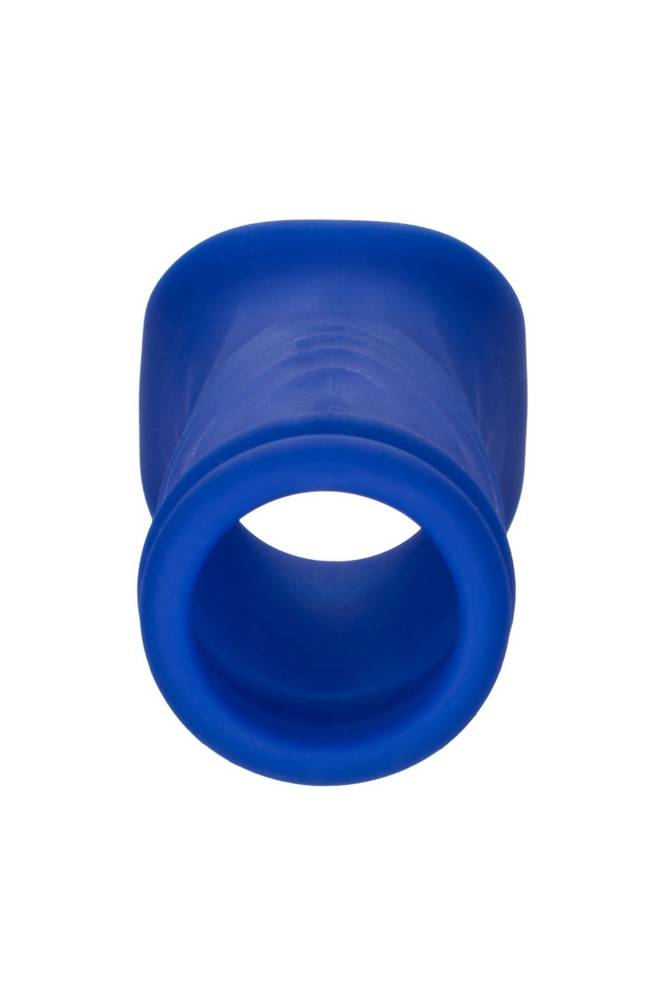 Cal Exotics - Admiral - Liquid Silicone Wave Penis Extension - Blue - Stag Shop