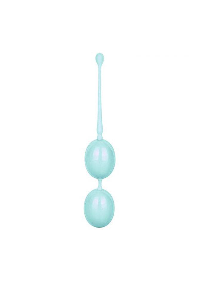 Cal Exotics - Weighted Kegel Balls - Teal - Stag Shop