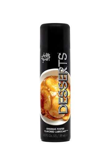 Wet - Desserts Flavoured Lubricant - Bananas Foster - 1oz - Stag Shop