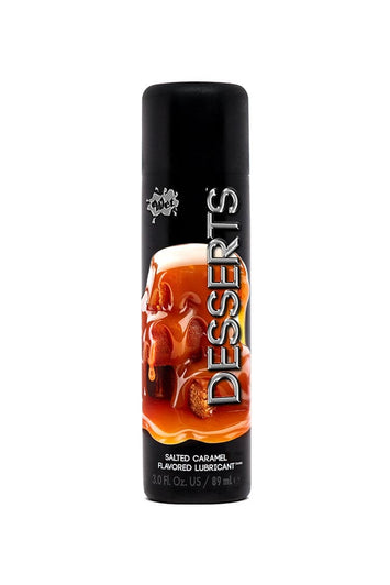 Wet - Desserts Flavoured Lubricant - Salted Caramel - 3oz - Stag Shop