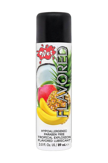 Wet - Flavoured Lubricant - Tropical Explosion - 3oz - Stag Shop