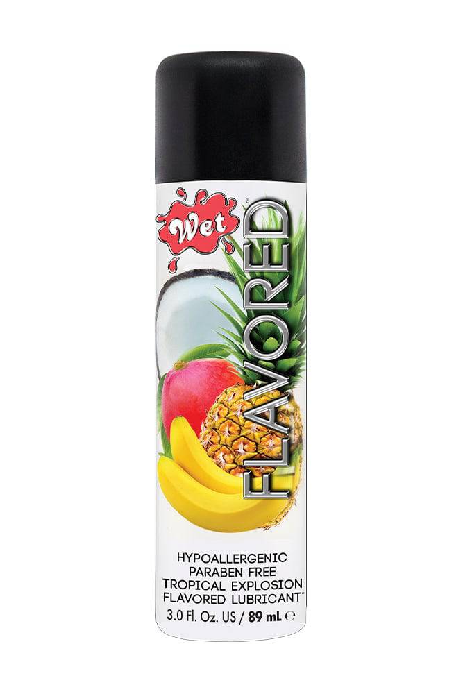 Wet - Flavoured Lubricant - Tropical Explosion - 3oz - Stag Shop