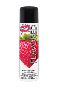Thumbnail for Wet - Flavoured Lubricant - Strawberry - 3oz - Stag Shop