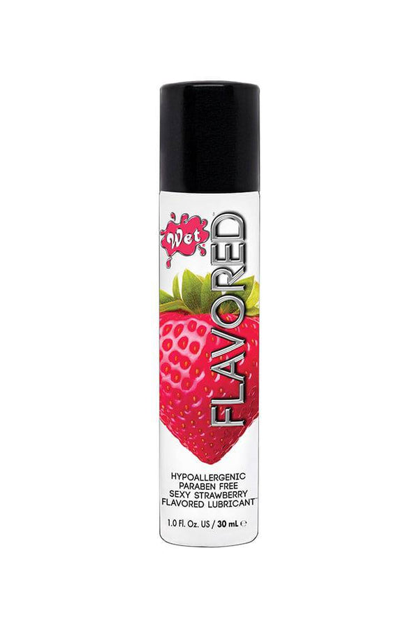 Wet - Flavoured Lubricant - Strawberry - 1oz - Stag Shop