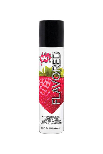 Wet - Flavoured Lubricant - Strawberry - 1oz - Stag Shop
