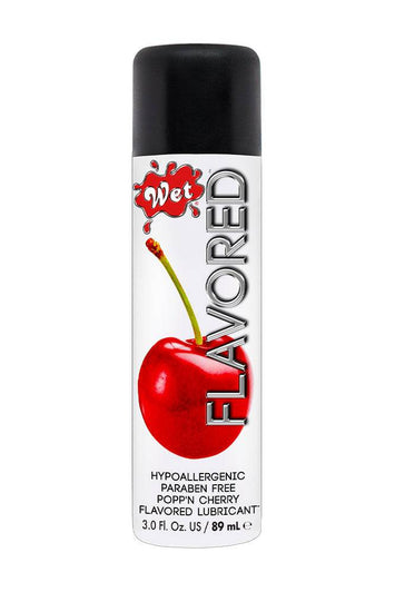 Wet - Flavoured Lubricant - Popp'N Cherry - 3oz - Stag Shop