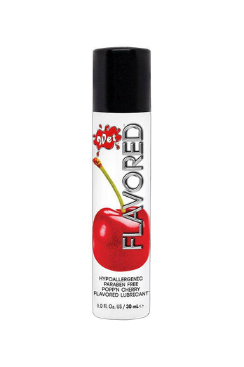 Wet - Flavoured Lubricant - Popp'N Cherry - 1oz - Stag Shop