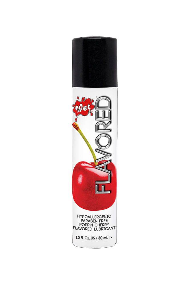 Wet - Flavoured Lubricant - Popp'N Cherry - 1oz - Stag Shop